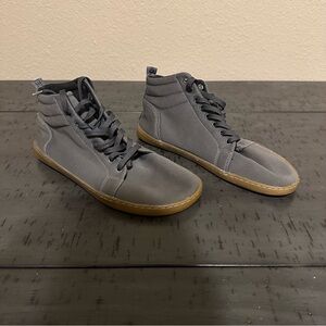 Feelgrounds Men’s High Top Knit Barefoot Minimalist Sneakers